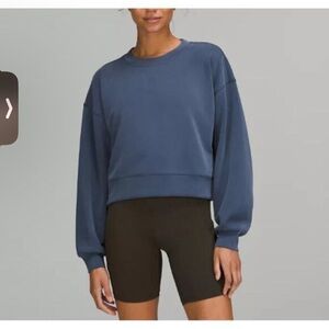 Lululemon softstreme sweatshirt in blue